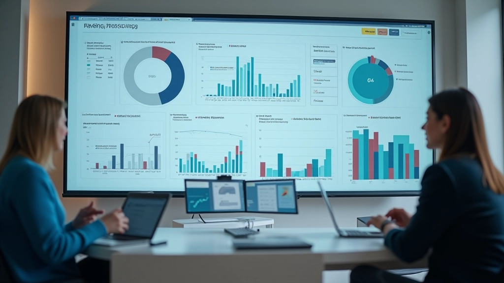 Værktøj-dashboard med funktioner og grænsesnit visualiseret